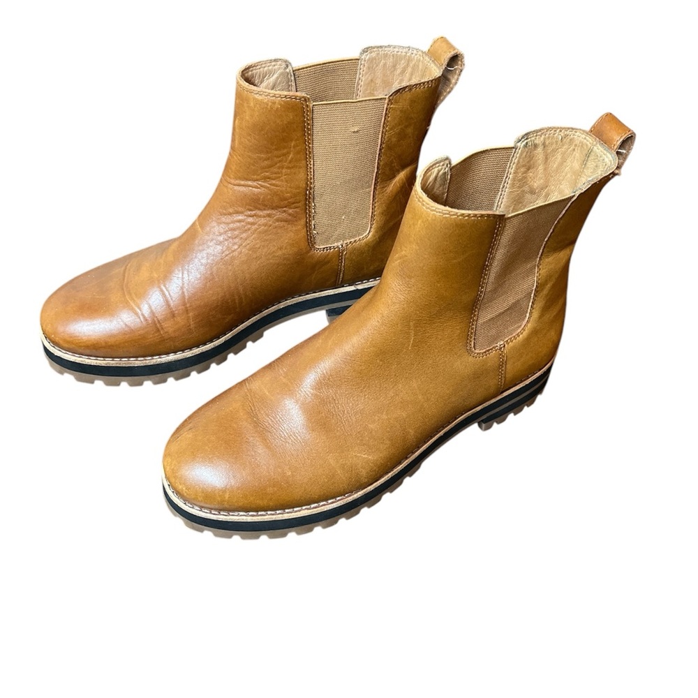 Madewell Ivy Lug Sole Leather Chelsea Boots - Picture 7 of 9